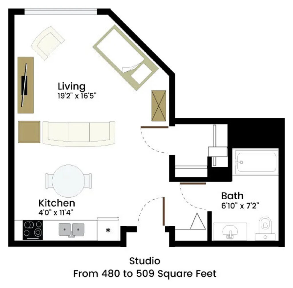 Studio Apartment